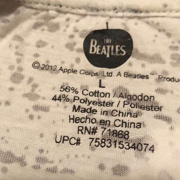 I Love The Beatles Jersey - Picture 3 of 3